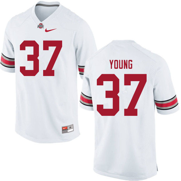 Men #37 Craig Young Ohio State Buckeyes College Football Jerseys Sale-White